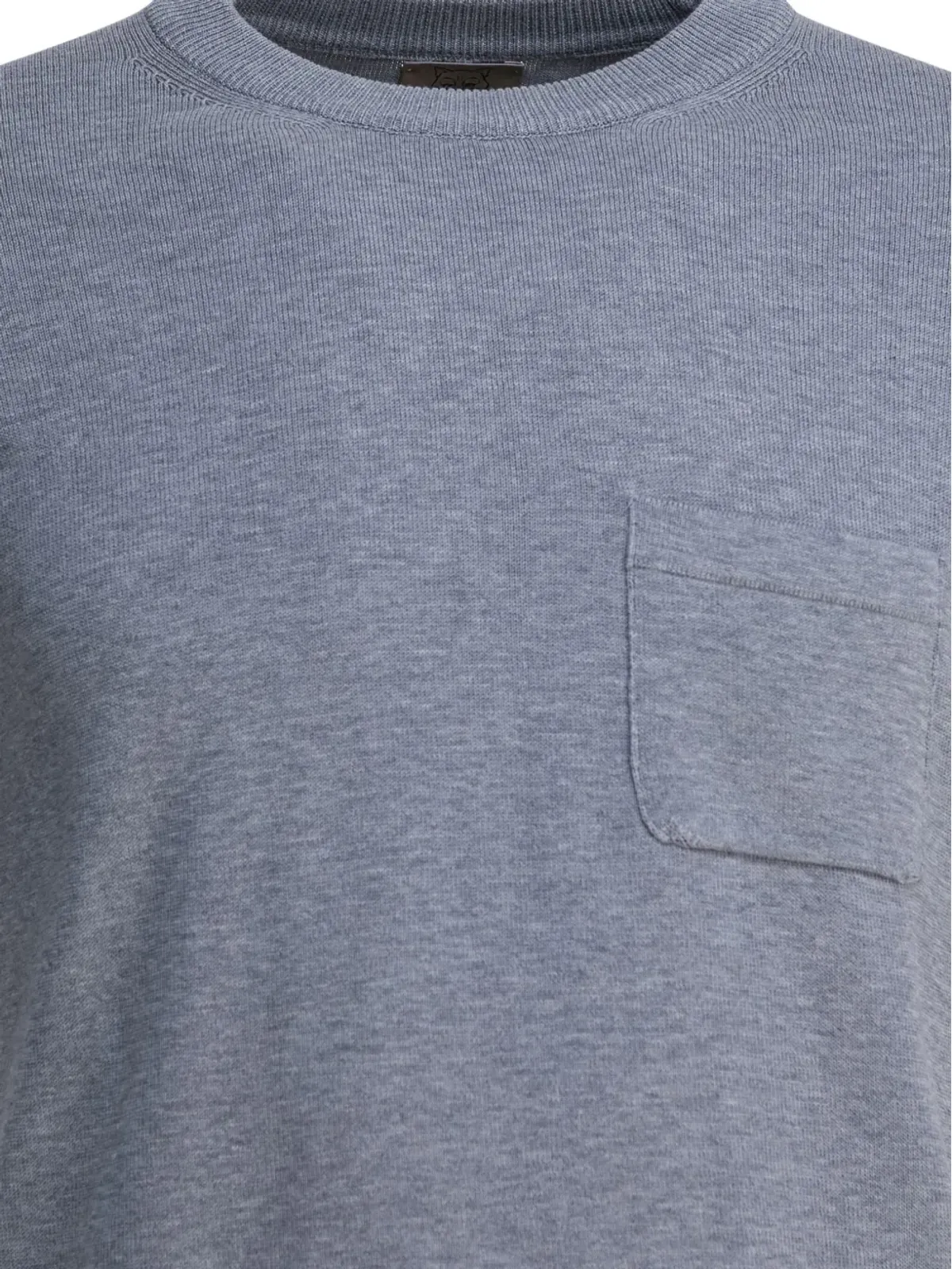 RAKKI チェストポケット付き半袖Tシャツ - グレー - 画像3