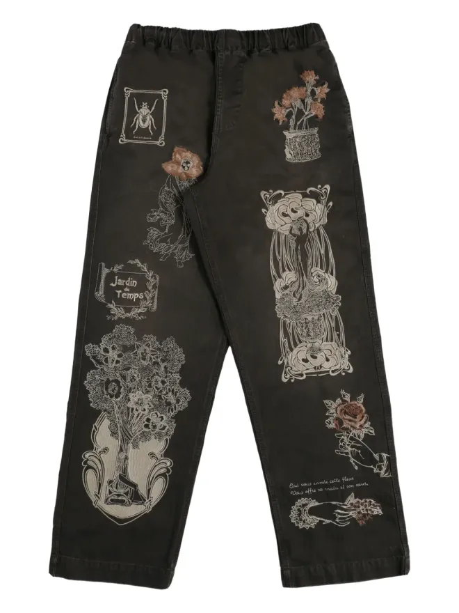 Samuel Zelig Samuel Zelig ジャルディン刺繍パンツの商品画像