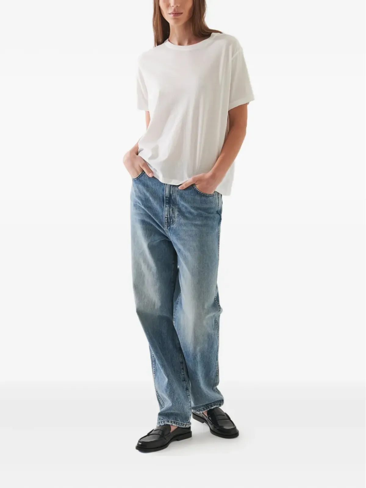 PATRICK ASSARAF ボーイフレンド ショートスリーブ Tシャツ - 画像2