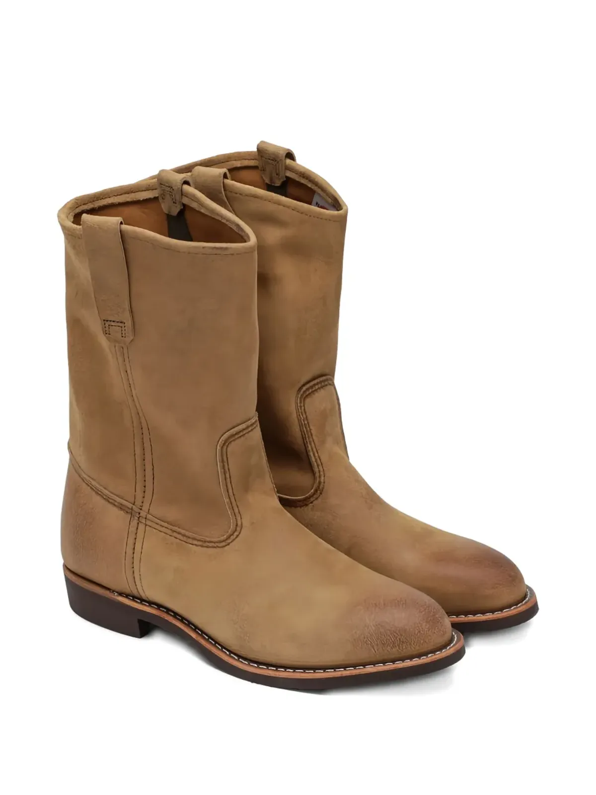 Red Wing Shoes プルオンブーツ ブラウン - 画像2