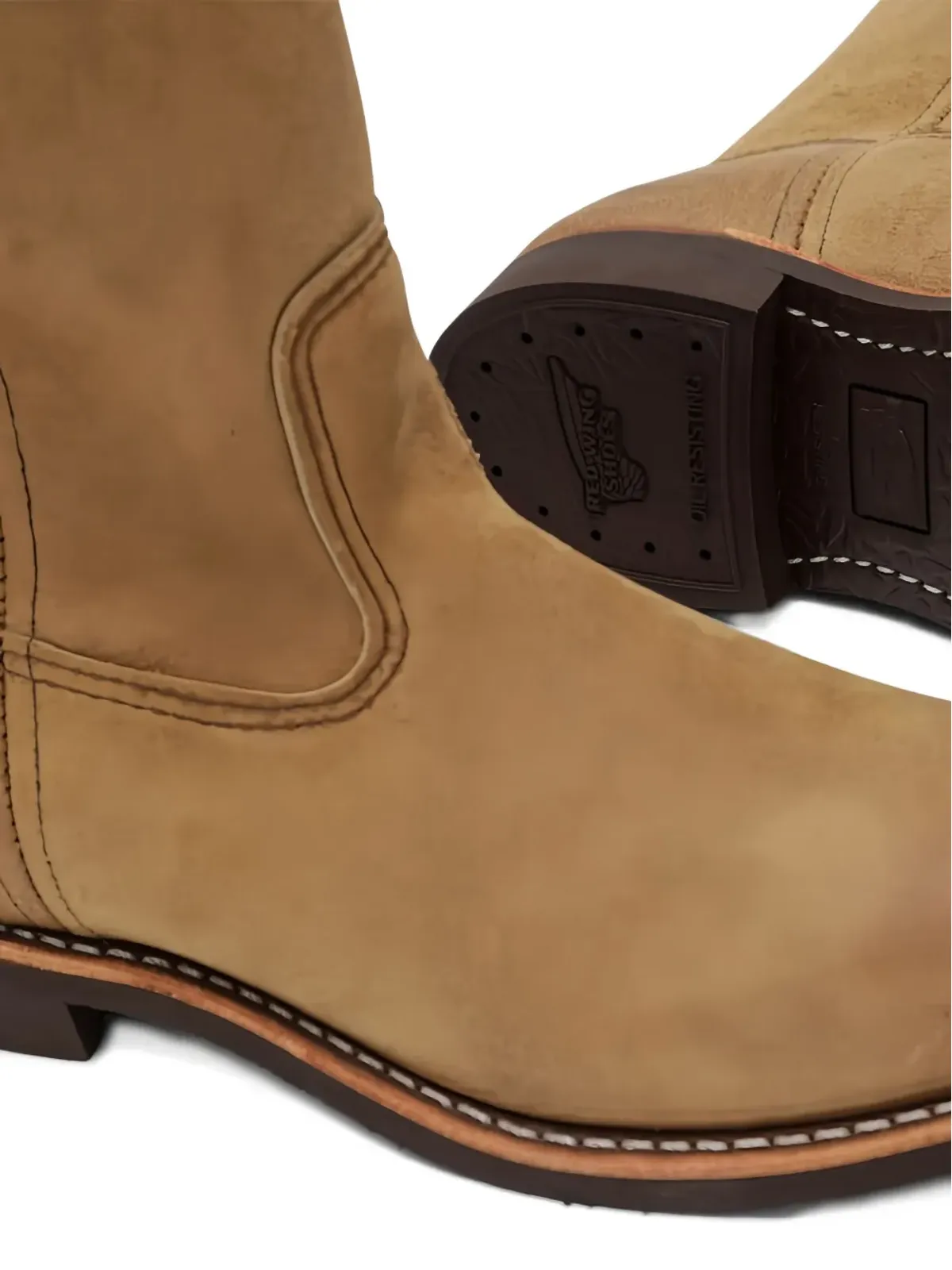 Red Wing Shoes プルオンブーツ ブラウン - 画像4