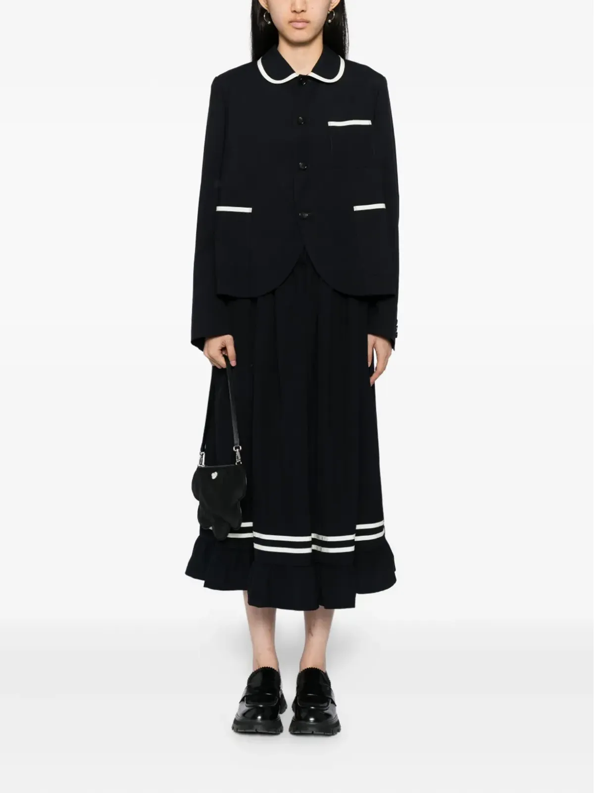 Comme Des Garçons Girl ウールスカート - 画像2
