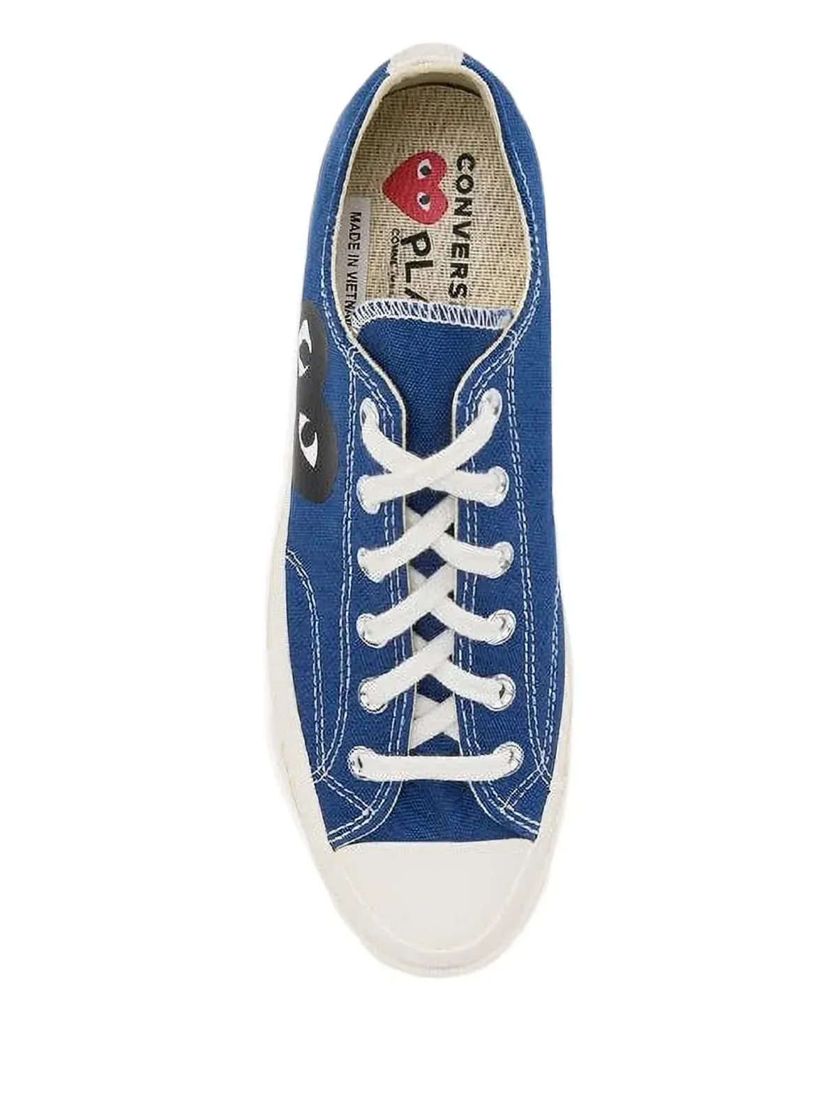 Comme Des Garçons Play x Converse Chuck 70 ロゴプリント スニーカー - 画像3