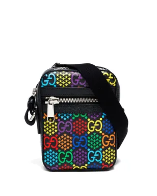 Gucci ビンテージ GG Psychedelic ショルダーバッグ ブラック - サムネイル1