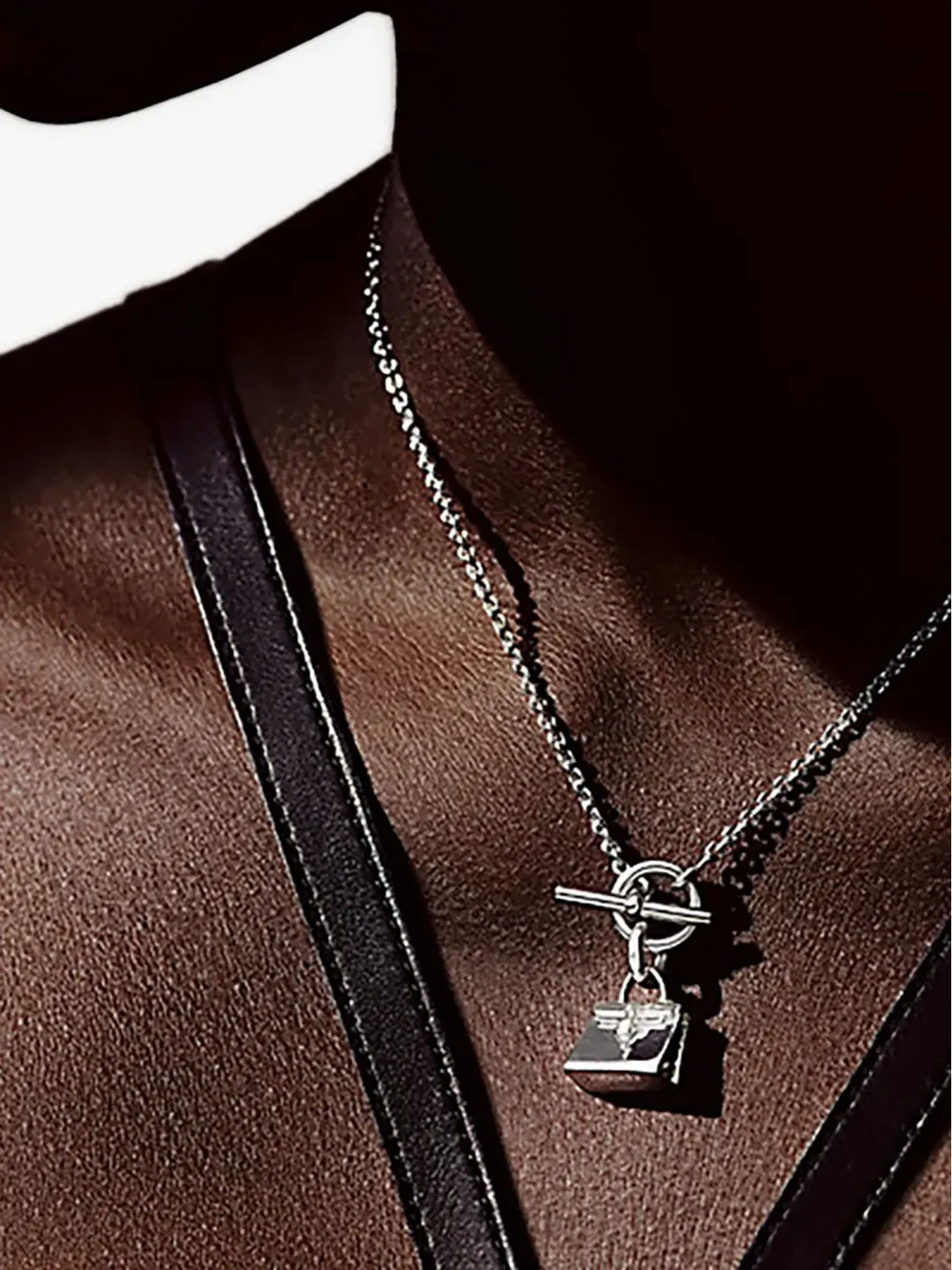 Hermès Pre-Owned ケリー ペンダント シルバー アムレット - 画像2