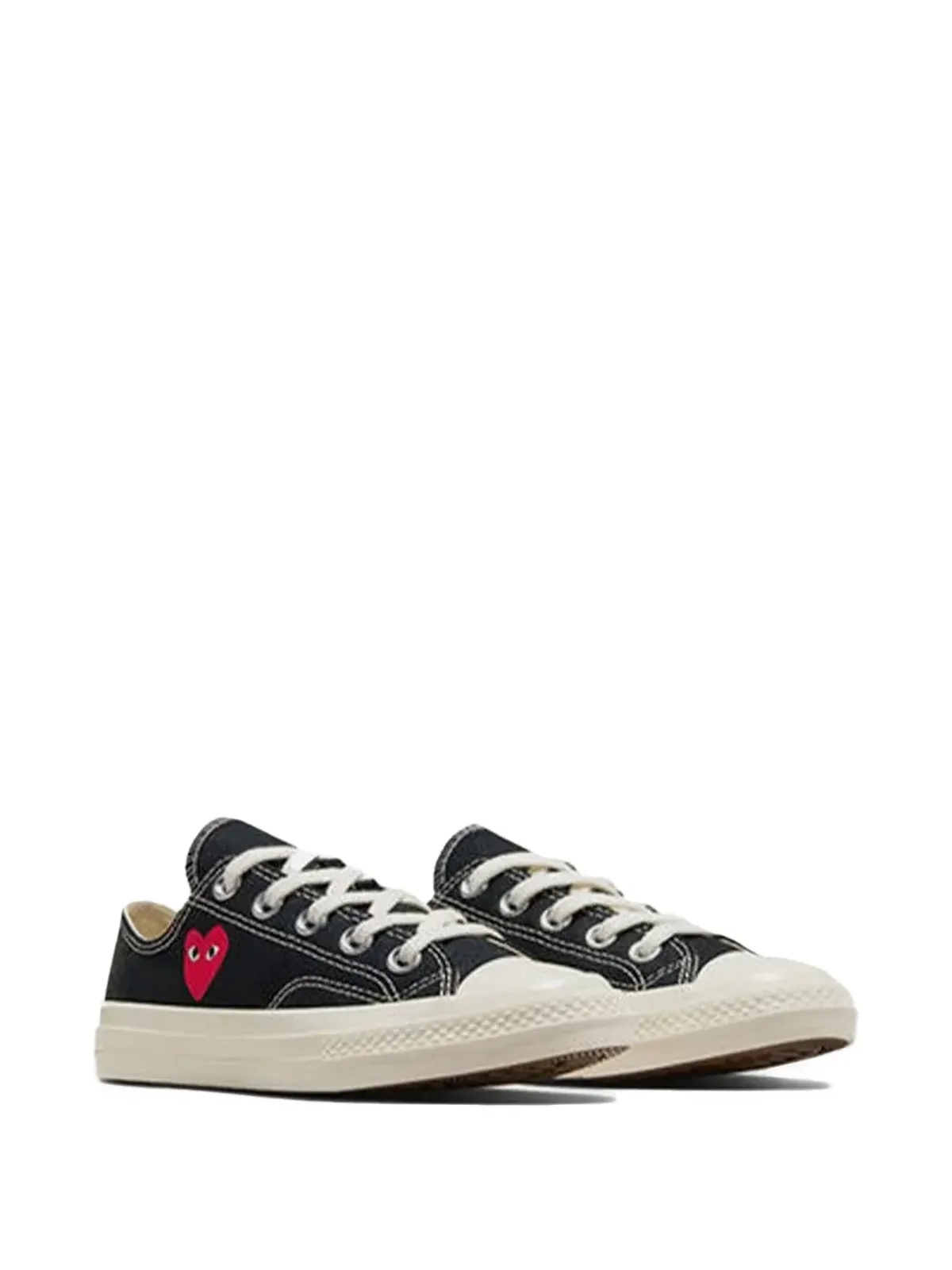 Comme Des Garçons Play x Converse シングルハート チャック70 スニーカー - 画像2