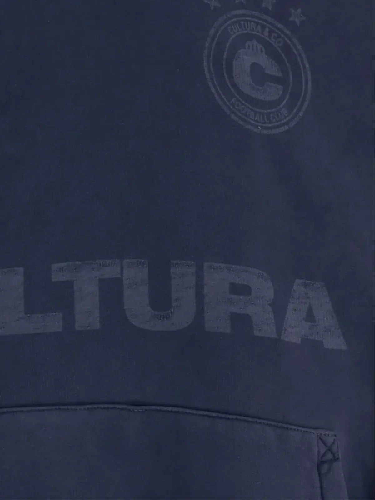 CULTURA ロゴ入りフーデッドスウェット - 画像3