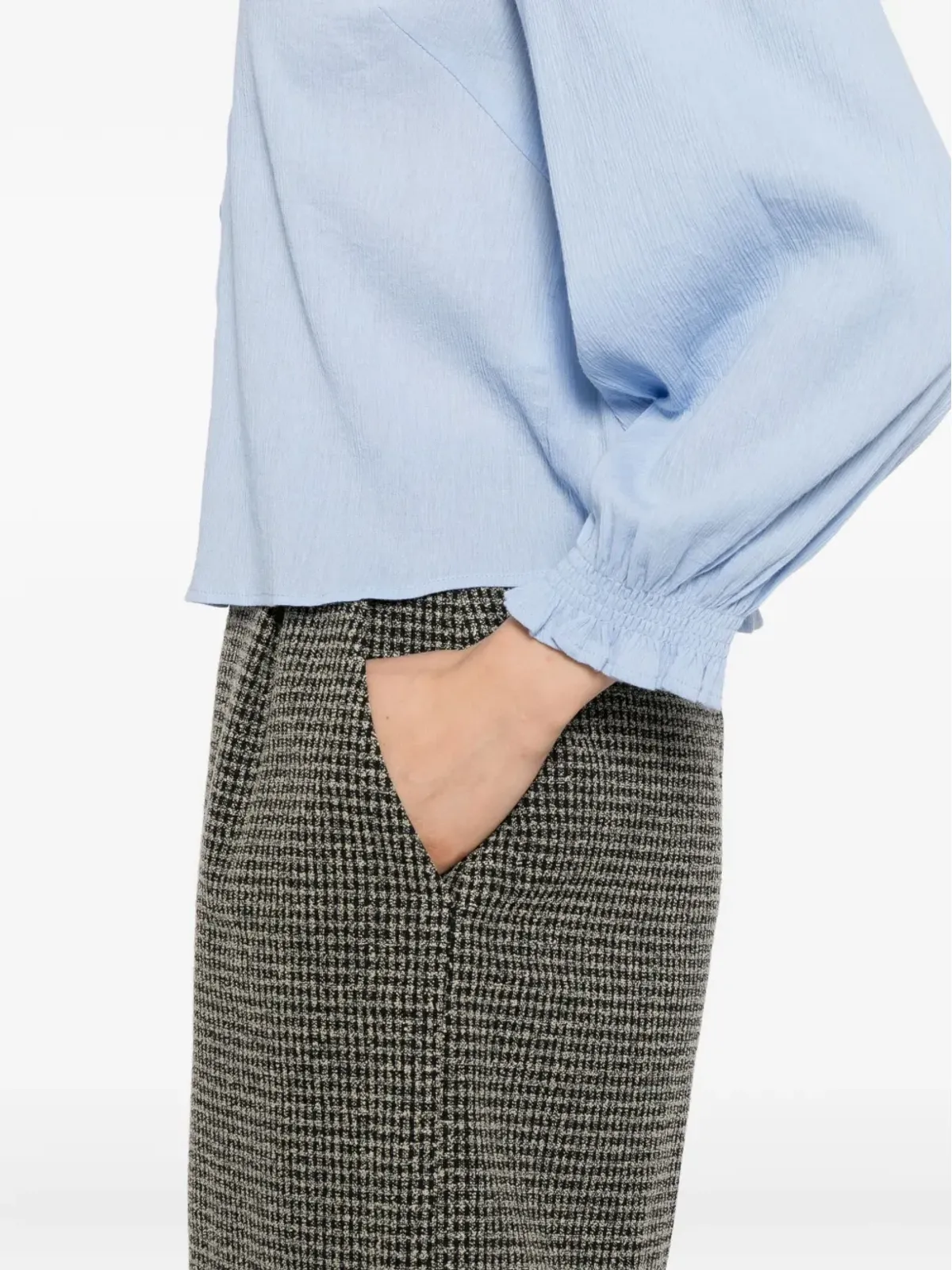 To b. by agnès b. boucle shorts - Grey - 画像5