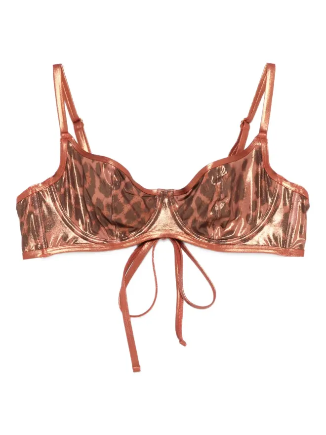 Agent Provocateur Agent Provocateur Cayla ビキニトップ（オレンジ）の商品画像