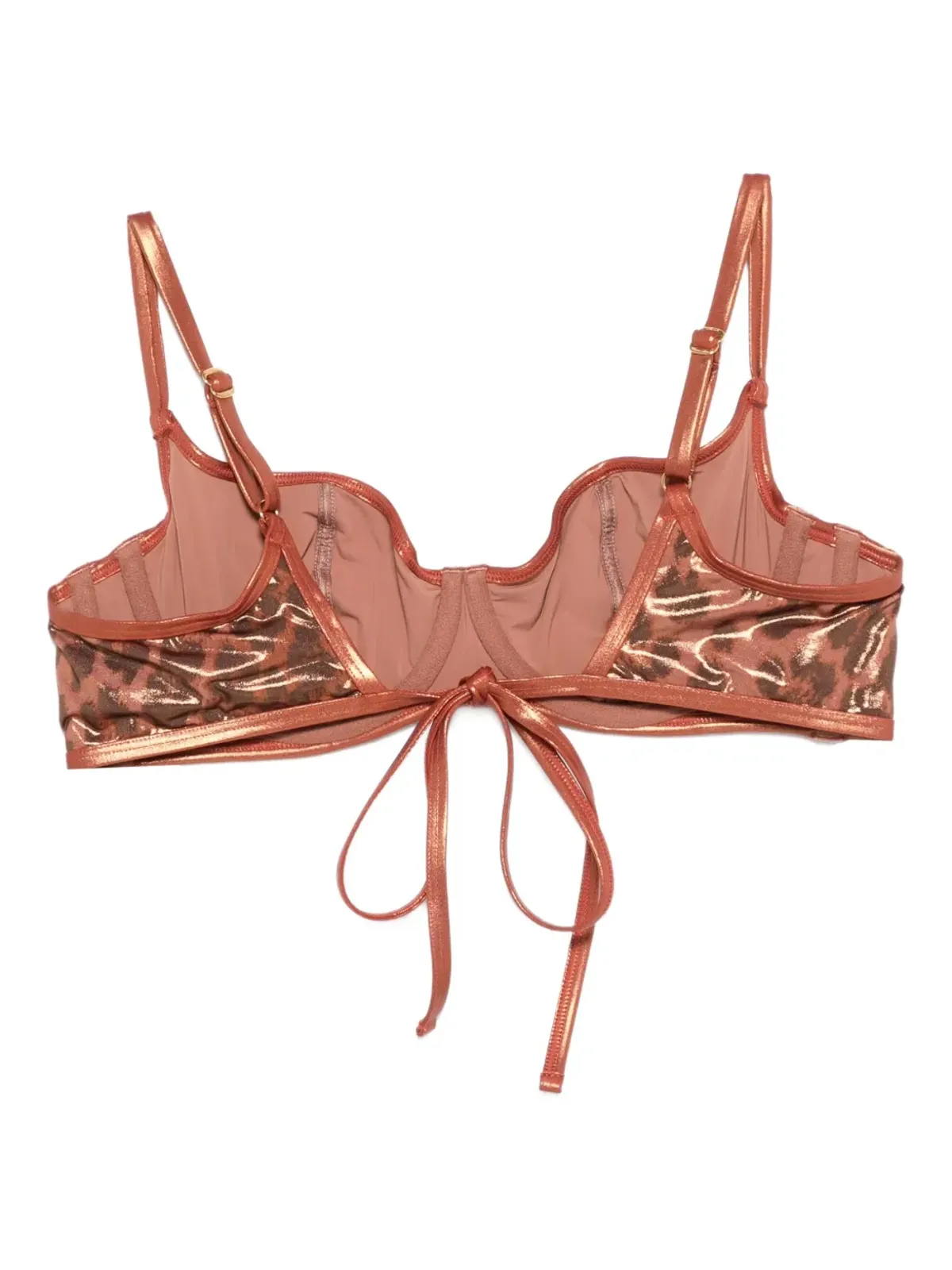 Agent Provocateur Cayla ビキニトップ（オレンジ） - 画像2