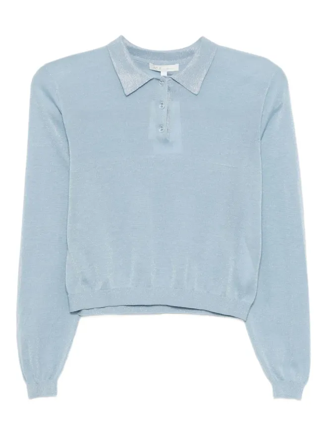 To b. by agnès b. To b. by agnès b. cropped polo shirtの商品画像