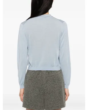 To b. by agnès b. cropped polo shirt - サムネイル4