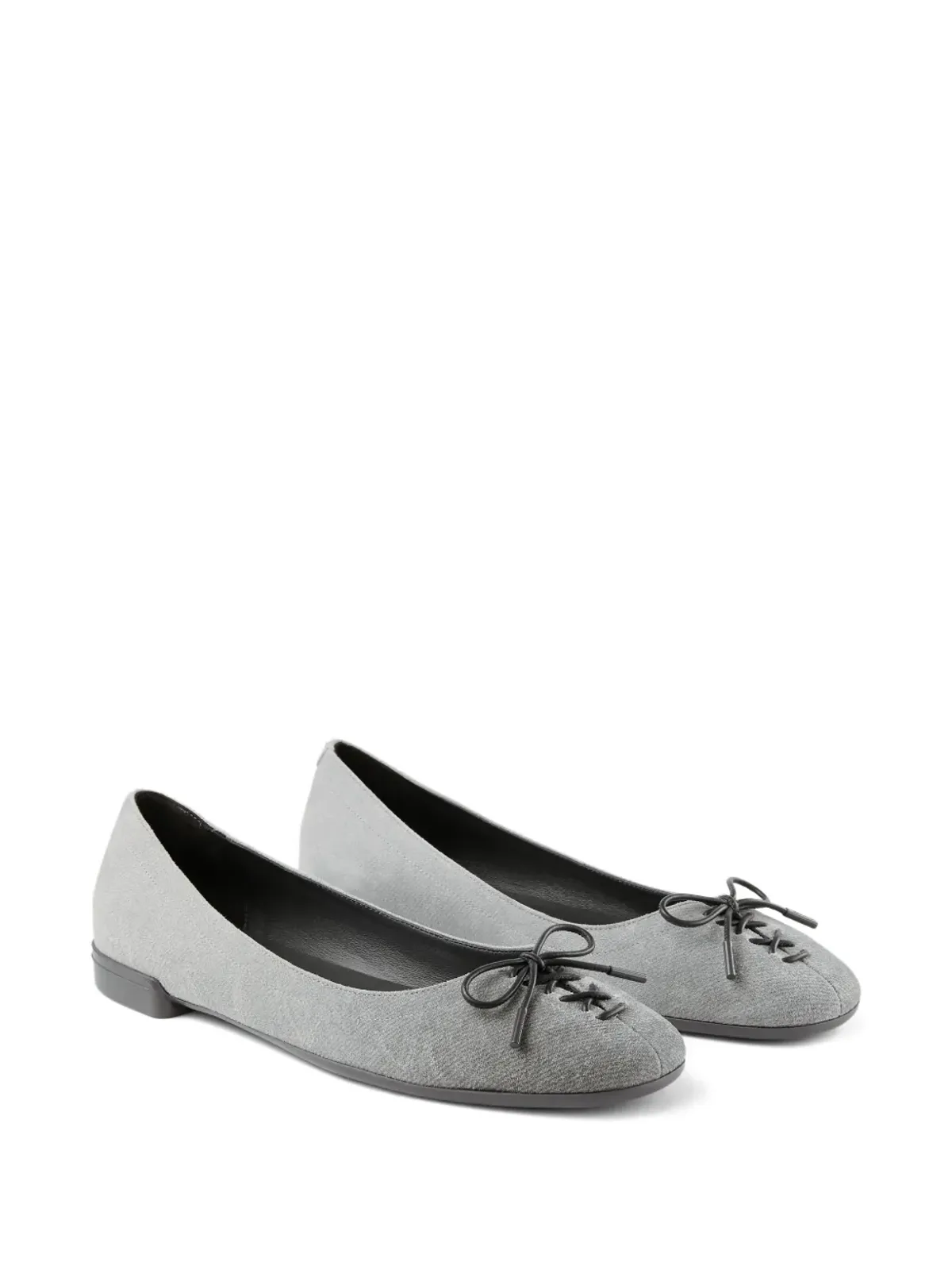 Jimmy Choo Scarlett bow-detail ballet flats - 画像2