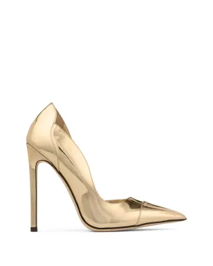 Jimmy Choo Brigitte pointed-toe pumps - Gold - サムネイル1