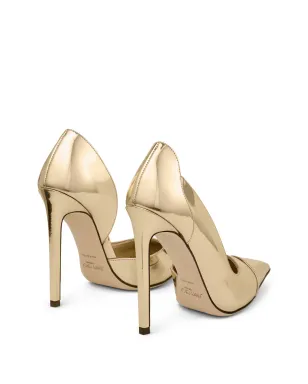 Jimmy Choo Brigitte pointed-toe pumps - Gold - サムネイル4