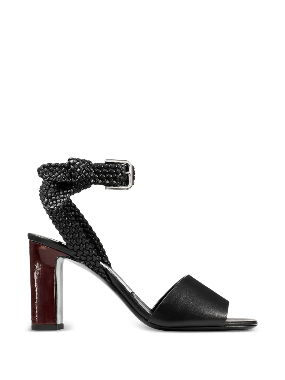 Jimmy Choo Rori 編み込みバックル付きサンダル - 画像1