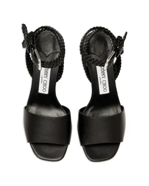 Jimmy Choo Rori 編み込みバックル付きサンダル - サムネイル3
