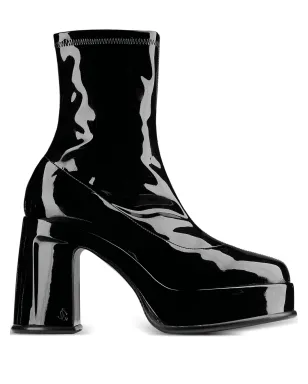 Jimmy Choo ハディ プラットフォーム ブロックヒール アンクルブーツ - サムネイル1