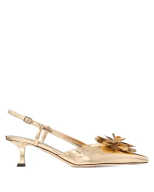 Jimmy Choo ミミ フローラル スリングバック パンプス - サムネイル1