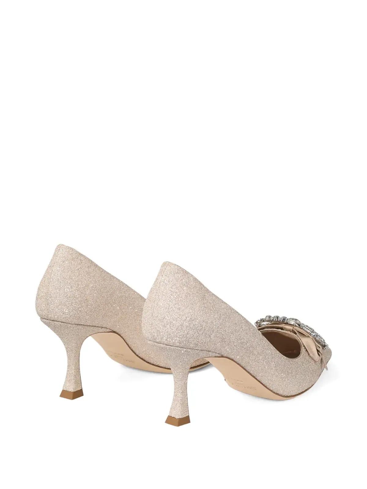 Jimmy Choo Auria ボウ付きパンプス - 画像5