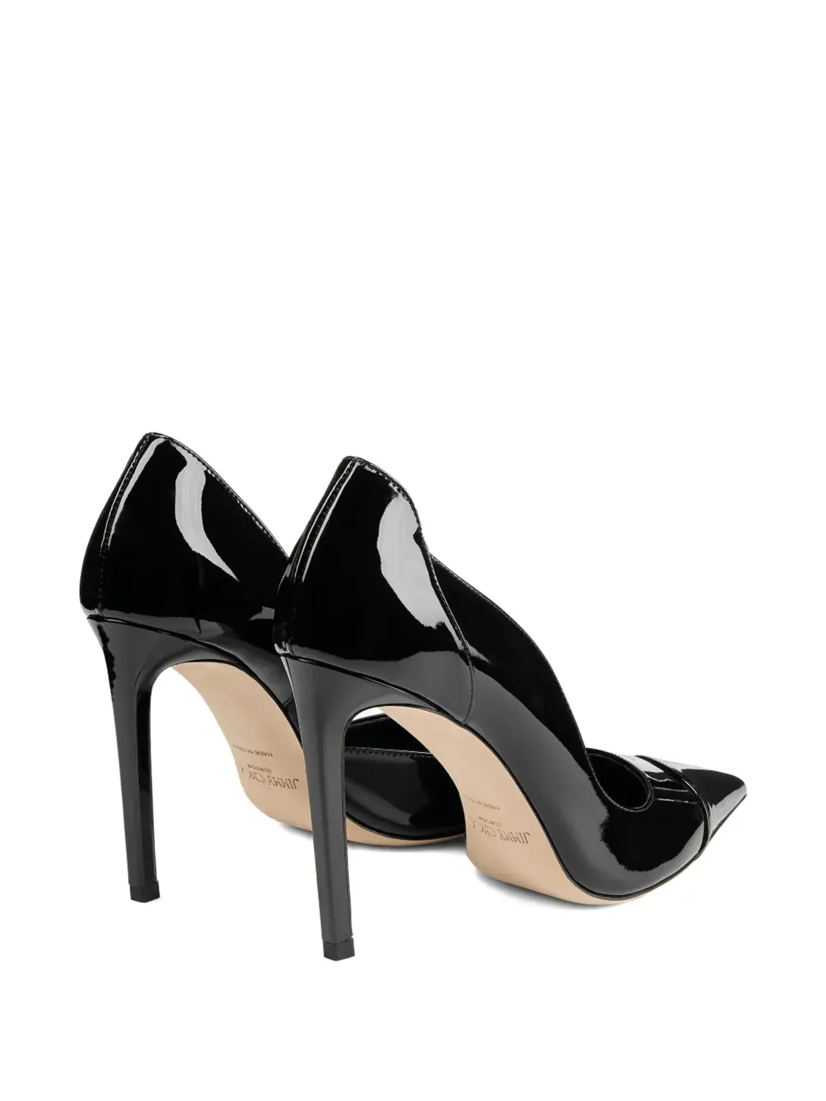 Jimmy Choo ブリジット ポインテッドトゥ パンプス ブラック - 画像5