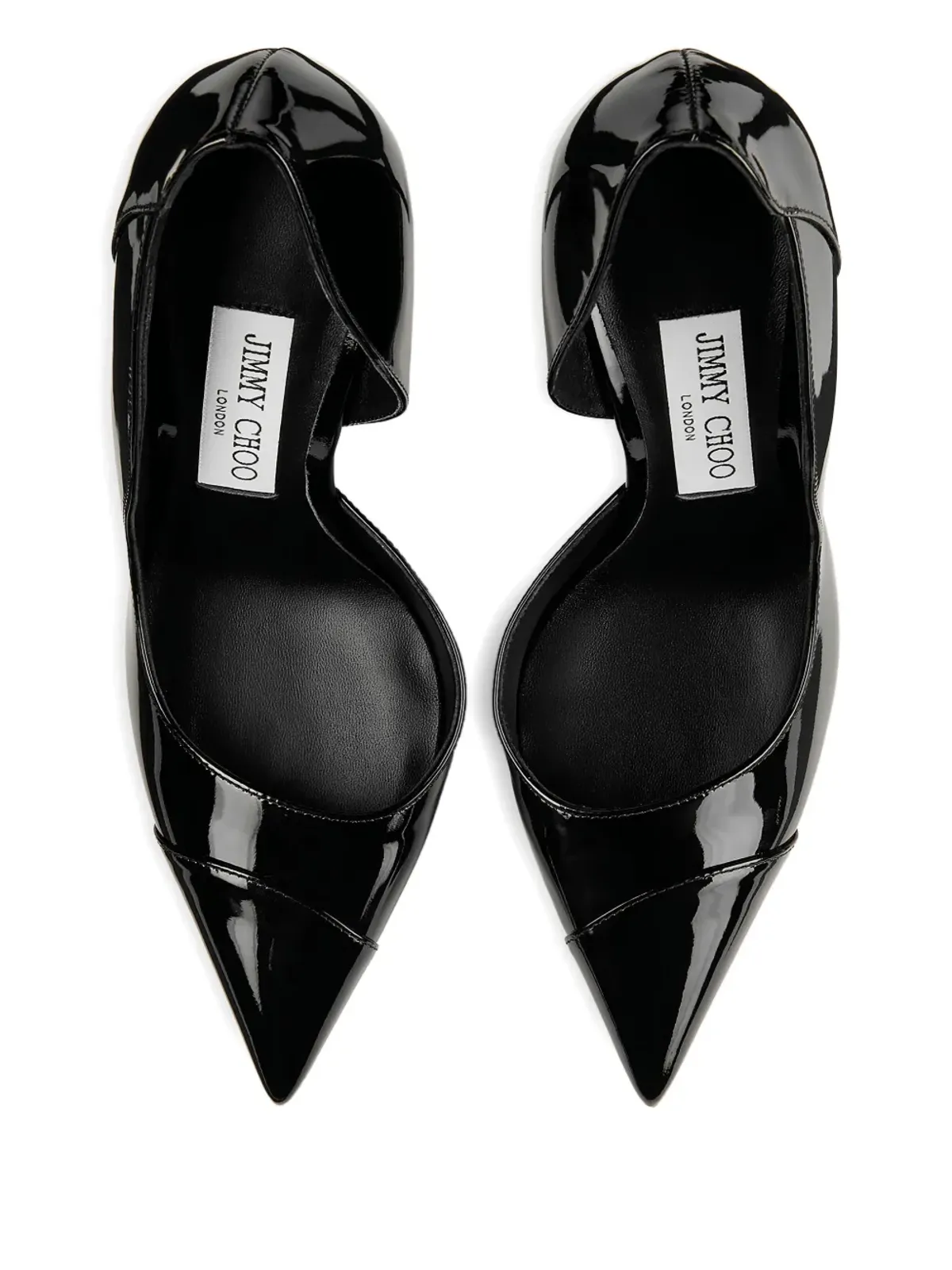 Jimmy Choo ブリジット ポインテッドトゥ パンプス ブラック - 画像3