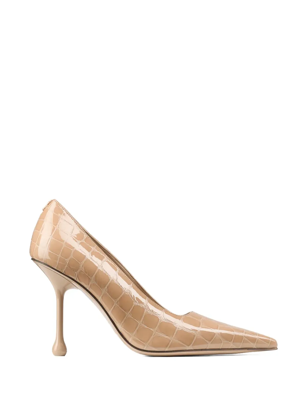 Jimmy Choo イキシア クロコダイルエフェクト パンプス - 画像1