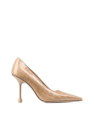 Jimmy Choo イキシア クロコダイルエフェクト パンプス - サムネイル1