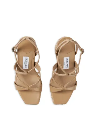 Jimmy Choo Ayla ストラップ付きヒールのエスパドリーユ - サムネイル4