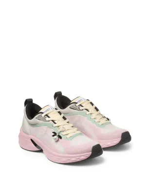 Jimmy Choo ダイヤモンドラン パール付きスニーカー ピンク - サムネイル2