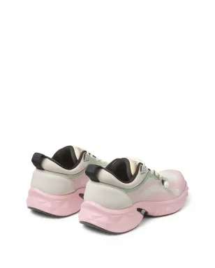 Jimmy Choo ダイヤモンドラン パール付きスニーカー ピンク - サムネイル3