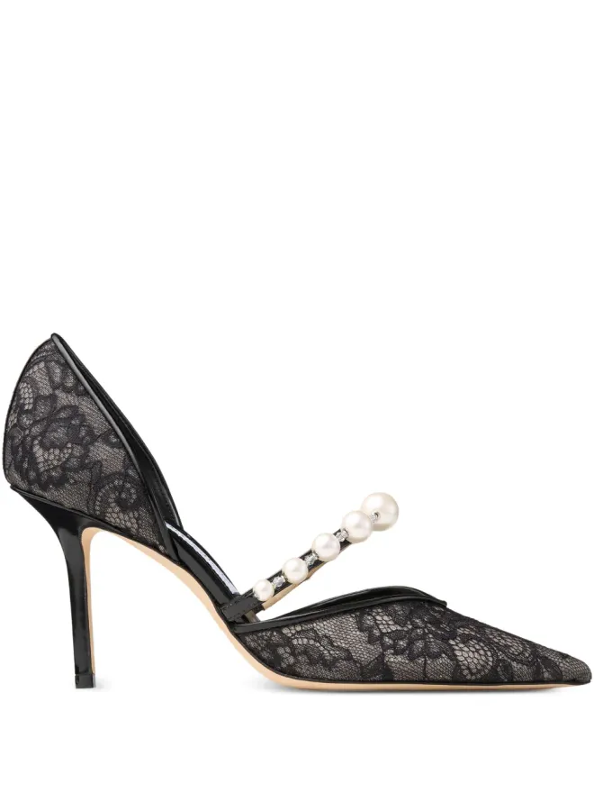 Jimmy Choo Jimmy Choo アウレリエ レースパンプスの商品画像