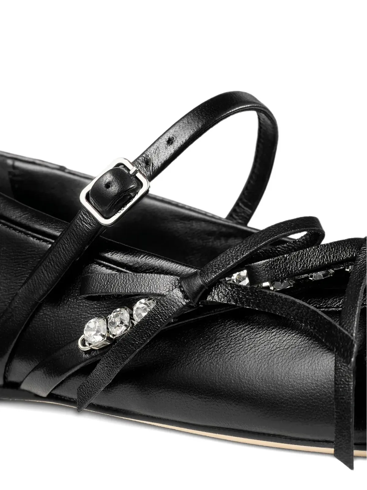 Jimmy Choo ロリ バレエフラット ブラック - 画像5
