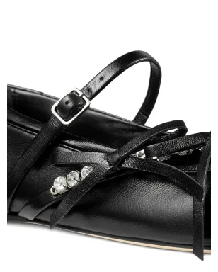 Jimmy Choo ロリ バレエフラット ブラック - サムネイル5