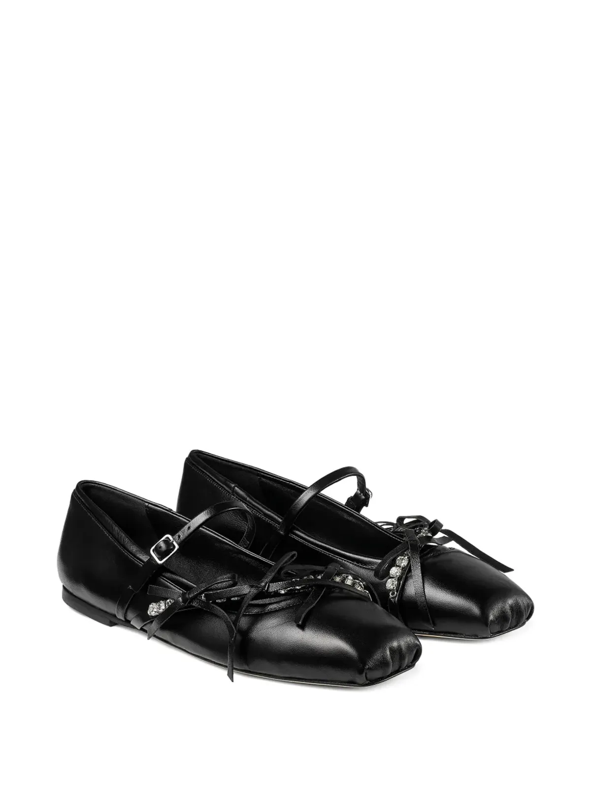 Jimmy Choo ロリ バレエフラット ブラック - 画像2