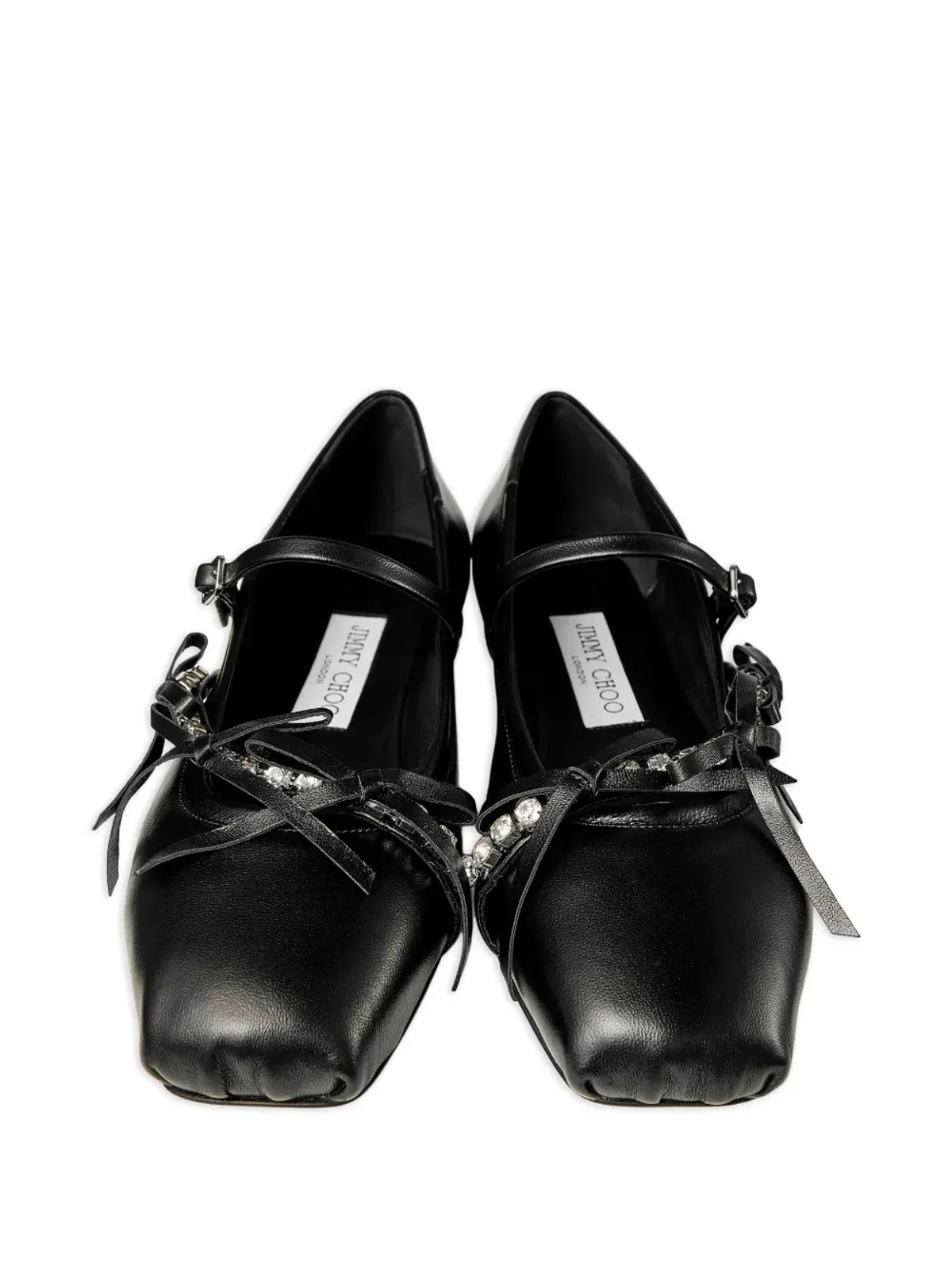 Jimmy Choo ロリ バレエフラット ブラック - 画像4