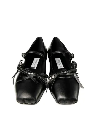 Jimmy Choo ロリ バレエフラット ブラック - サムネイル4