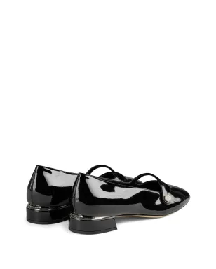 Jimmy Choo エリサ パールストラップ バレエフラット - サムネイル3