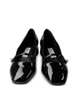 Jimmy Choo エリサ パールストラップ バレエフラット - サムネイル4