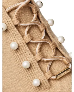 Jimmy Choo ヴェレス パール レースアップ スニーカー - サムネイル5