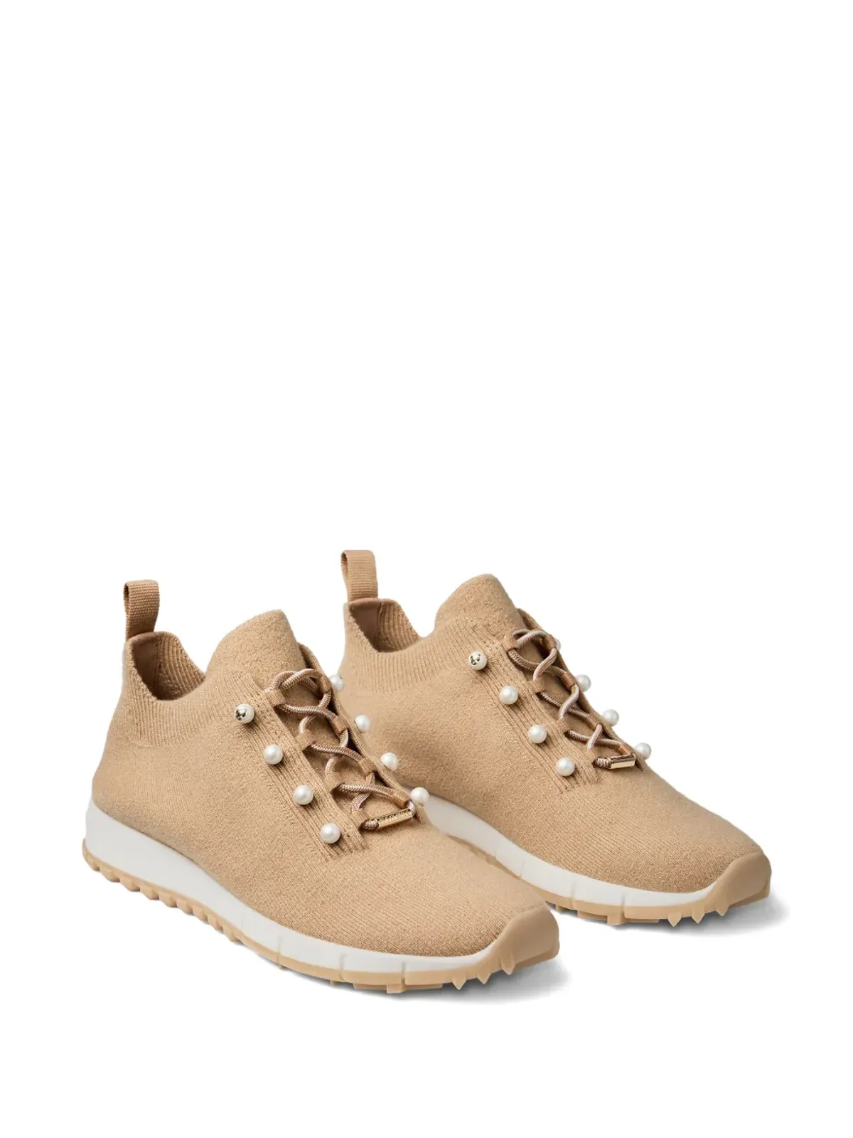 Jimmy Choo ヴェレス パール レースアップ スニーカー - 画像2