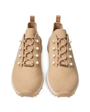 Jimmy Choo ヴェレス パール レースアップ スニーカー - サムネイル4