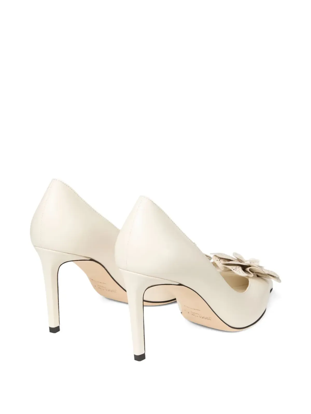 Jimmy Choo ミミ フラワーアップリケ パンプス - 画像5