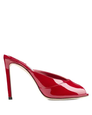 Jimmy Choo ブリジット ピープトゥーミュール - サムネイル1