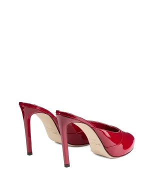 Jimmy Choo ブリジット ピープトゥーミュール - サムネイル5