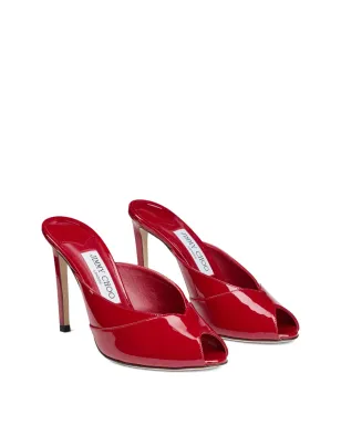 Jimmy Choo ブリジット ピープトゥーミュール - サムネイル2