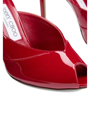Jimmy Choo ブリジット ピープトゥーミュール - サムネイル4