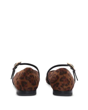 Sergio Levantesi Venere56 レオパード柄 バレエフラット - サムネイル3