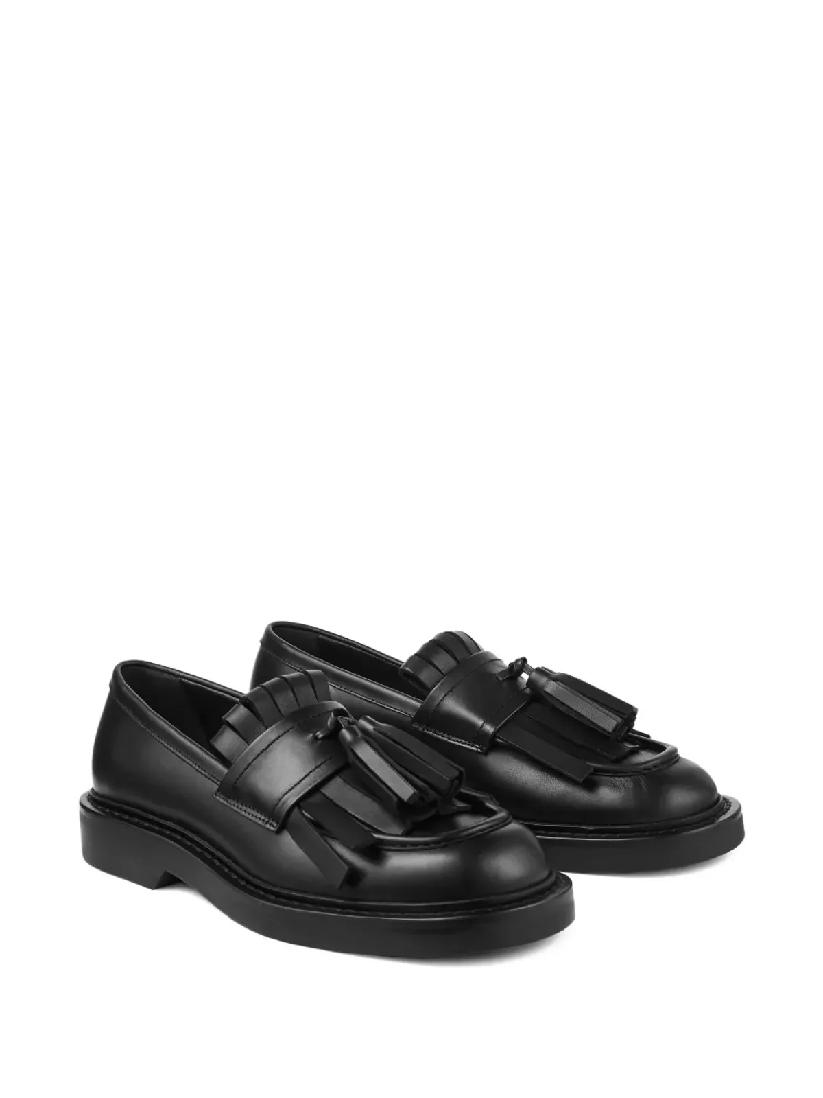 Jimmy Choo フリンジ ローファー - 画像2