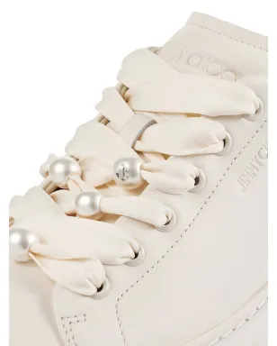 Jimmy Choo ダイヤモンドライト Maxi レザー スニーカー - サムネイル4